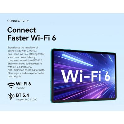 TECLAST tablet P30, 10.1", 4/64GB, Android 14, 6000mAh, μπλε | TABLETS στο smart-tech.gr