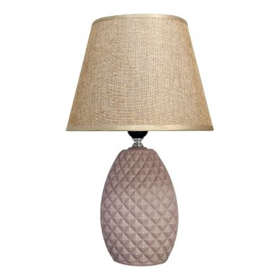 POWERTECH επιτραπέζιο φωτιστικό HLL-0143, E27, κεραμική βάση, ροζ/χρυσό | Λάμπες - Λαμπτήρες - Φωτιστικά στο smart-tech.gr