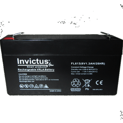 INVICTUS FL6-1,3 ΜΠΑΤΑΡΙΑ ΜΟΛΥΒΔΟΥ 1,3AH 6V INVICTUS | ΕΠΑΝΑΦΟΡΤΙΖΟΜΕΝΕΣ ΜΠΑΤΑΡΙΕΣ ΜΟΛΥΒΔΟΥ στο smart-tech.gr