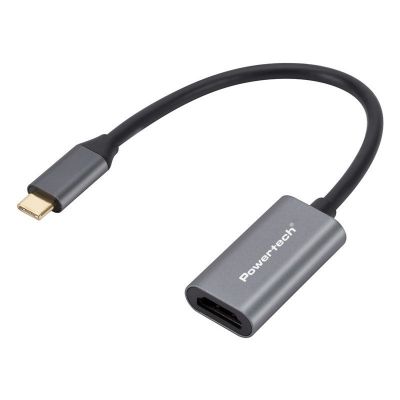POWERTECH αντάπτορας USB-C σε HDMI CAB-UC086, 4K/60Hz, γκρι | Καλώδια USB-C (Type-C) στο smart-tech.gr