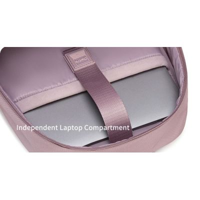 CHANTRIA γυναικεία τσάντα πλάτης CB00648 με θήκη laptop 14.3L", 14L, μωβ | Τσάντες & Σακίδια καθημερινής χρήσης στο smart-tech.gr