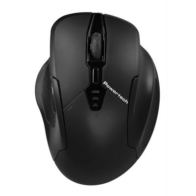 POWERTECH ασύρματο ποντίκι PT-1288, USB δέκτης, έως 1600DPI, 400mAh, μαύρο | ΠΟΝΤΙΚΙΑ (MOUSE) στο smart-tech.gr