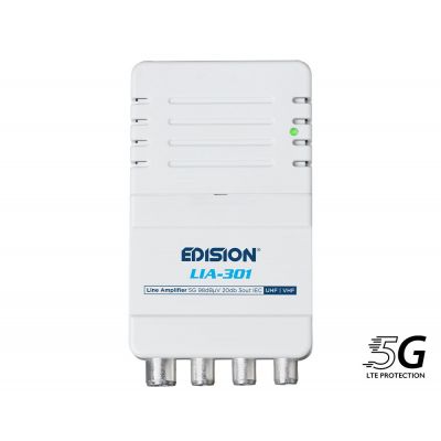 ΕΝΙΣΧΥΤHΣ ΓΡΑΜΜΗΣ LIA-301 5G UHF/VHF 20db 3out IEC | ΓΡΑΜΜΗΣ στο smart-tech.gr