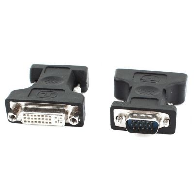 POWERTECH αντάπτορας VGA σε DVI 24+5 CAB-G016, συμβατό με 24+1, μαύρος | Λοιπά Καλώδια, Adaptors & Μετατροπείς στο smart-tech.gr