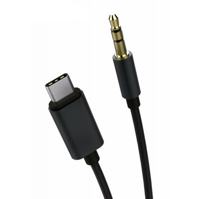 POWERTECH Καλώδιο USB Type-C σε jack 3.5mm ,1m, Black | Καλώδια USB-C (Type-C) στο smart-tech.gr