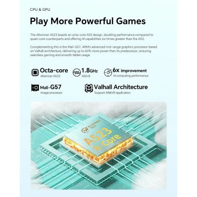 TECLAST tablet P30, 10.1", 4/128B, Android 14, 6000mAh, μπλε | TABLETS στο smart-tech.gr