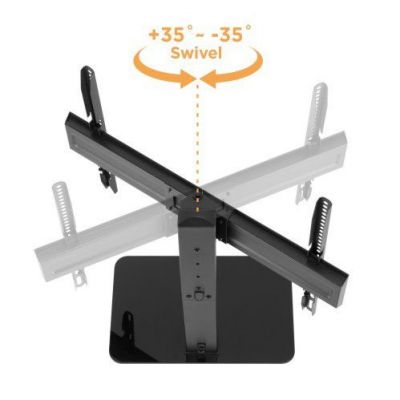POWERTECH επιτραπέζια βάση PT-1328 για τηλεόραση 37-70", 40kg | Επιτραπέζιες βάσεις τηλεόρασης στο smart-tech.gr