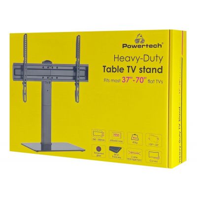 POWERTECH επιτραπέζια βάση PT-1328 για τηλεόραση 37-70", 40kg | Επιτραπέζιες βάσεις τηλεόρασης στο smart-tech.gr
