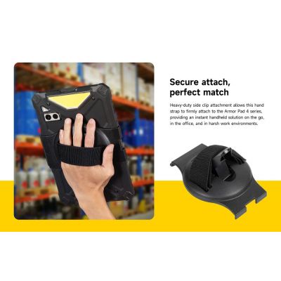 ULEFONE βάση UAS02 για tablet Armor Pad 4 series, με ιμάντα, μαύρη | Θήκες προστασίας για Tablets στο smart-tech.gr