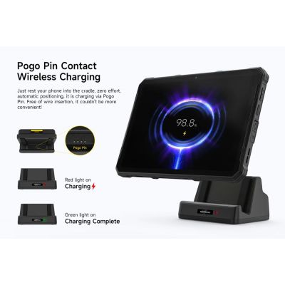 ULEFONE βάση φόρτισης UAS21 για tablet Armor Pad 4 series, 10W, μαύρη | ΦΟΡΤΙΣΤΕΣ / ΤΡΟΦΟΔΟΤΙΚΑ USB στο smart-tech.gr