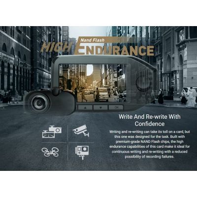 SILICON POWER κάρτα μνήμης microSDHC High Endurance, 256GB, Class 10 UHS-I U3 A1 V30 | Κάρτες μνήμης MicroSD στο smart-tech.gr