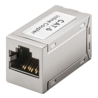 GOOBAY σύνδεσμος RJ45 Cat 6 15217, 250MHz, PoE+, ασημί | Καλώδια δικτύου στο smart-tech.gr