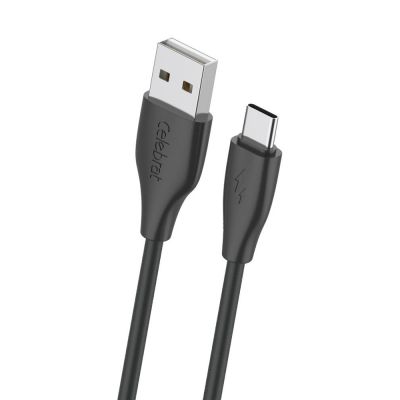 CELEBRAT καλώδιο USB-C σε USB CB-31A, 15W, 480Mbps, 1m, μαύρο | Καλώδια USB-C (Type-C) στο smart-tech.gr