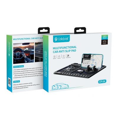 CELEBRAT αντιολισθητική βάση smartphone αυτοκινήτου CP-04 για ταμπλό, μαύρη | ΒΑΣΕΙΣ ΣΤΗΡΙΞΗΣ στο smart-tech.gr