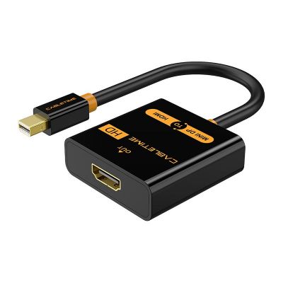 CABLETIME αντάπτορας mini DisplayPort σε HDMI CT-AV589-02G, 1080p, μαύρος | Λοιπά Καλώδια, Adaptors & Μετατροπείς στο smart-tech.gr