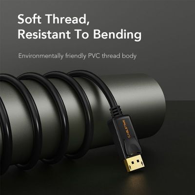 CABLETIME καλώδιο mini DisplayPort σε DisplayPort CT-AV588-02G, 4K/60Hz, 1m, λευκό | Λοιπά Καλώδια, Adaptors & Μετατροπείς στο smart-tech.gr