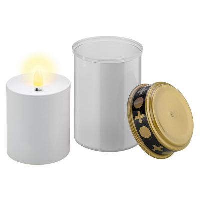 GOOBAY LED φωτιστικό κερί αφιέρωσης 74367, 2400K, IP44, λευκό | Λάμπες - Λαμπτήρες - Φωτιστικά στο smart-tech.gr