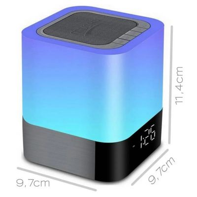 Φορητό Ηχείο Bluetooth Musky DY28 Plus 5W με Διάφ. Χρωματ Οθόνη Ξυπνητήρι Αισθ. Αφής Ενσωματωμένο Μικρόφωνο και USB | Ραδιορολόγια - Ξυπνητήρια στο smart-tech.gr