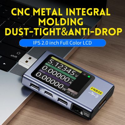 FNIRSI USB tester φόρτισης FNB58 | Μηχανήματα - Πολύμετρα στο smart-tech.gr