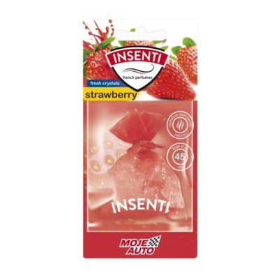 MOJE AUTO κρεμαστό αρωματικό αυτοκινήτου 15-504, φράουλα, crystals, 20g | ΛΟΙΠΑ ΑΞΕΣΟΥΑΡ ΑΥΤΟΚΙΝΗΤΟΥ στο smart-tech.gr