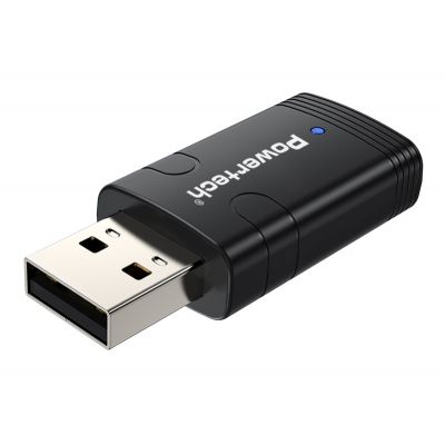POWERTECH ασύρματος USB αντάπτορας δικτύου PT-1387, 900Mbps WiFi 6, Bluetooth 5.3 | USB - PCI Κάρτες δικτύου στο smart-tech.gr