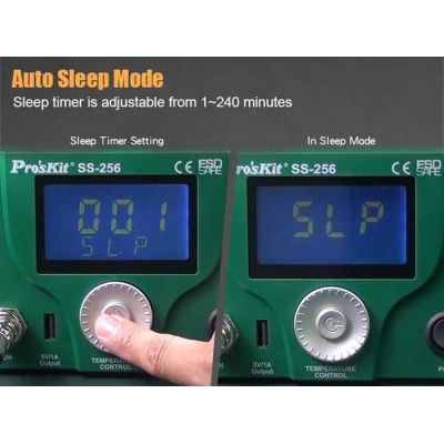 PROSKIT σταθμός συγκόλλησης SS-256B με κολλητήρι, 60W, 200~480 °C | Κολλητήρια - Συγκόλληση στο smart-tech.gr