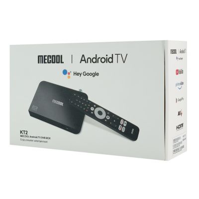 MECOOL TV Box KT2 με ψηφιακό δέκτη DVB-T2, 4K, 2/32GB, WiFi, Google/Netflix πιστοποίηση, Android 11 | TV Boxes - Media Streamers στο smart-tech.gr