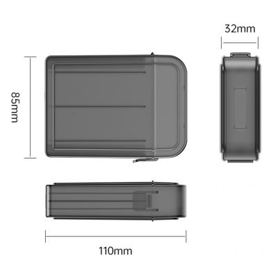 ORICO θήκη προστασίας για 2x 2.5" HDD PPH25, γκρι/διάφανη | ΘΗΚΕΣ ΣΚΛΗΡΩΝ ΔΙΣΚΩΝ στο smart-tech.gr