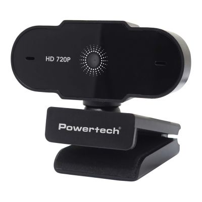 POWERTECH web camera PT-1426, 0.9MP, 720p HD, fixed εστίαση, 1.5m, μαύρη | WEB CAMERAS στο smart-tech.gr