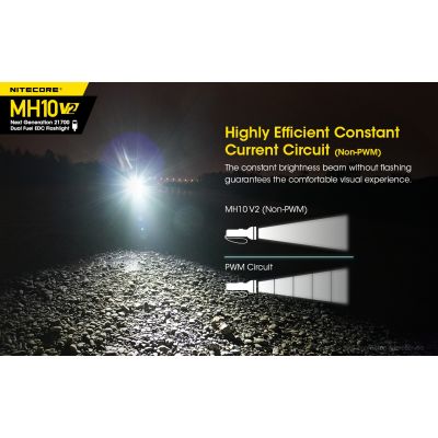 ΦΑΚΟΣ LED NITECORE MULTI TASK HYBRID MH10V2 | Φακοί NITECORE στο smart-tech.gr