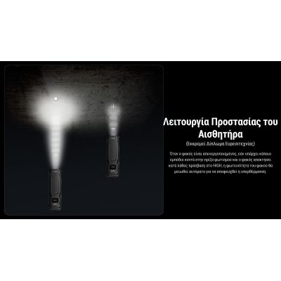 ΦΑΚΟΣ LED NITECORE EDC23 UHI LED, 2500Lumens, Strobe Ready | Φακοί NITECORE στο smart-tech.gr