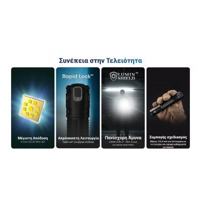 ΦΑΚΟΣ LED NITECORE EDC31, 3500Lumens, UHi LED | Φακοί NITECORE στο smart-tech.gr