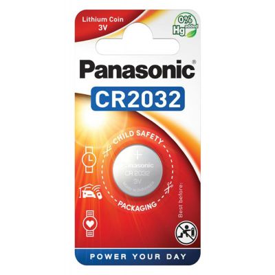 PANASONIC μπαταρία λιθίου, CR2032, 3V, 1τμχ | ΜΠΑΤΑΡΙΕΣ ΛΙΘΙΟΥ (Li-ion) στο smart-tech.gr