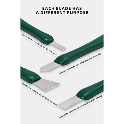 BEST σετ εργαλείων αφαίρεσης κόλλας για επισκευές κινητών BST-141-144, 4τμχ | Βοηθητικά Εργαλεία στο smart-tech.gr