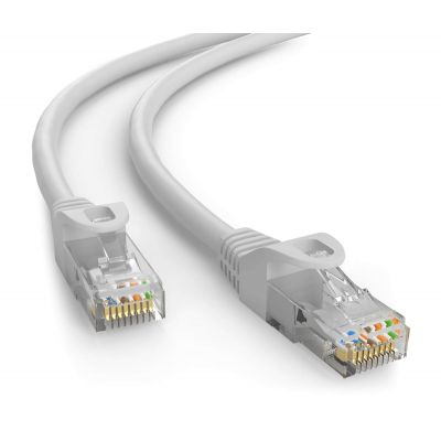 POWERTECH καλώδιο δικτύου CAB-N418, Cat 6 U/UTP, CCA, 250Hz, 5m, γκρι | Καλώδια δικτύου στο smart-tech.gr