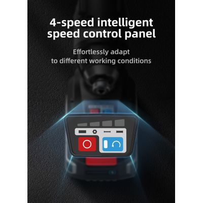 DELI παλμικό κατσαβίδι μπαταρίας DE-QZ20-1D2, Brushless, 20V, 2x 2Ah, 200N.m | Μηχανήματα - Πολύμετρα στο smart-tech.gr