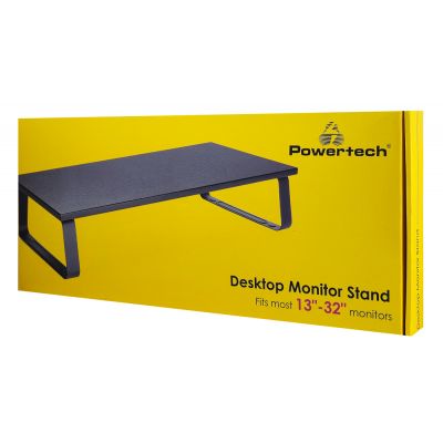 POWERTECH επιτραπέζια βάση οθόνης/laptop PT-1444, 13-32", έως 20kg, μαύρη | ΒΑΣΕΙΣ ΣΤΗΡΙΞΗΣ ΣΥΣΚΕΥΩΝ στο smart-tech.gr