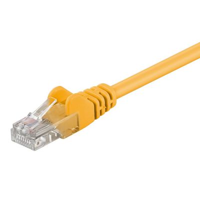 GOOBAY καλώδιο δικτύου 68356, CAT 5e U/UTP, CCA, 2m, κίτρινο | Καλώδια δικτύου στο smart-tech.gr