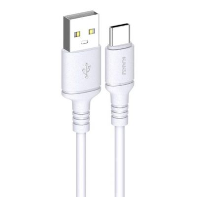 KAKUSIGA καλώδιο USB-C σε USB KSC-421, 2.8A, 480Mbps, 2m, λευκό | Καλώδια USB-C (Type-C) στο smart-tech.gr
