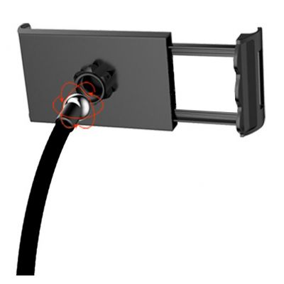 KAKUSIGA επιτραπέζια βάση smartphone/tablet KSC-463, μαύρη | ΒΑΣΕΙΣ ΣΤΗΡΙΞΗΣ στο smart-tech.gr