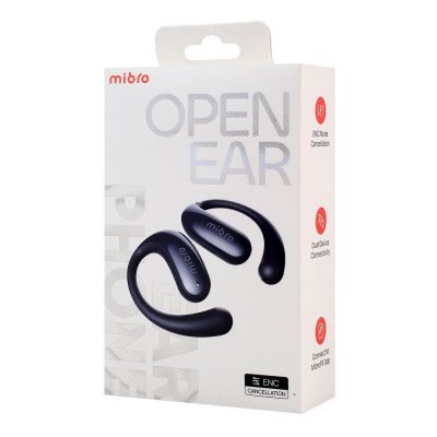 MIBRO earphones με θήκη φόρτισης OpenEar, OWS, ENC, 45/400mAh, μαύρα | Ακουστικά Bluetooth στο smart-tech.gr