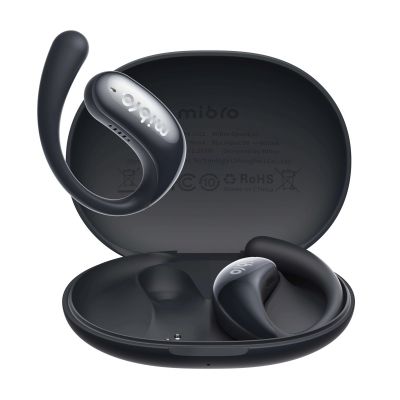 MIBRO earphones με θήκη φόρτισης OpenEar, OWS, ENC, 45/400mAh, μαύρα | Ακουστικά Bluetooth στο smart-tech.gr
