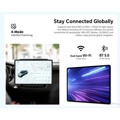 TECLAST tablet P50 2025, 11", 8/128GB, 4G, Android 15, 7000mAh, μπλε | TABLETS στο smart-tech.gr