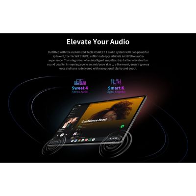 TECLAST tablet T50 Plus 2025, 11", 8/256GB, 4G, Android 15, 8000mAh, γκρι | TABLETS στο smart-tech.gr