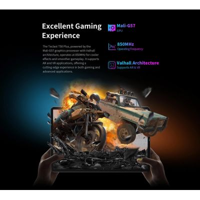 TECLAST tablet T50 Plus 2025, 11", 8/256GB, 4G, Android 15, 8000mAh, γκρι | TABLETS στο smart-tech.gr