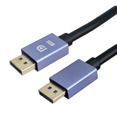 POWERTECH καλώδιο DisplayPort CAB-DP081, 8K/60Hz, 48 Gbps, 3m, μαύρο | Λοιπά Καλώδια, Adaptors & Μετατροπείς στο smart-tech.gr