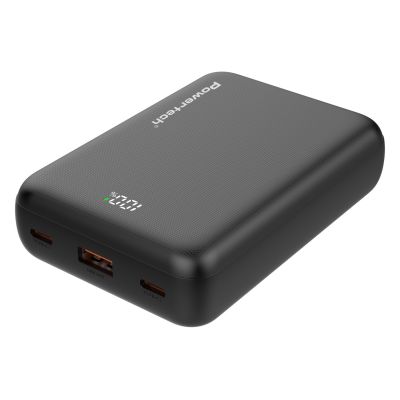 POWERTECH power bank PT-1503 με οθόνη, 20000mah, 22.5W, μαύρο | POWER BANKS στο smart-tech.gr