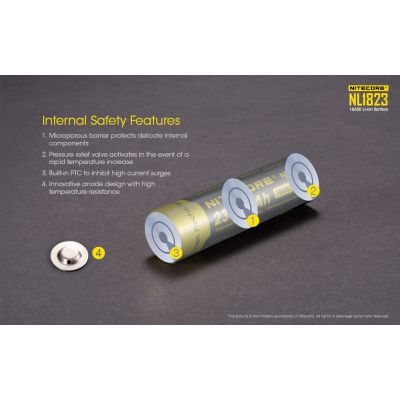 ΜΠΑΤΑΡΙΑ NITECORE 18650 / 2300mAh | ΜΠΑΤΑΡΙΕΣ ΦΑΚΩΝ στο smart-tech.gr