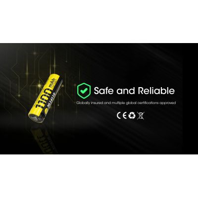 ΜΠΑΤΑΡΙΑ NITECORE NL1411R, 1100mAh | ΜΠΑΤΑΡΙΕΣ ΦΑΚΩΝ στο smart-tech.gr