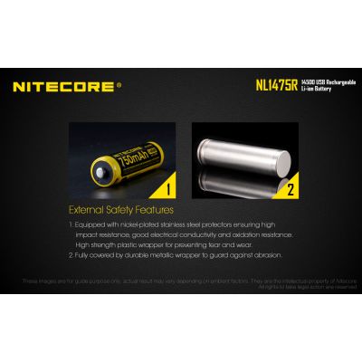 ΜΠΑΤΑΡΙΑ NITECORE NL1475R | ΜΠΑΤΑΡΙΕΣ ΦΑΚΩΝ στο smart-tech.gr